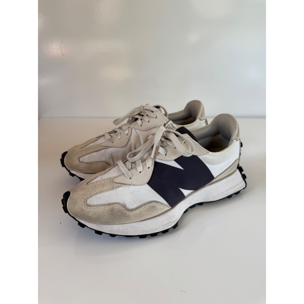 Figs New Balance 327 Navy Cream Sneakers MS327GF1 Mens 8 Womens 9.5